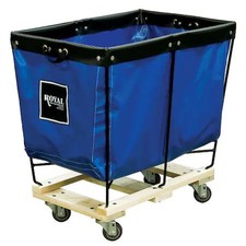 Royal Basket Trucks G04-Bbx-Eta-3Unn Elevated Tall Basket Truck, Vinyl, 600 Lb