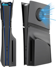 Faceplates for PS5 Pro Disc Edition Cover Plate for PS5 Pro with Cooling Vents