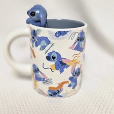 Disney Stitch LILO Glass Figure Coffee Mug Cup Ceramic 20 oz