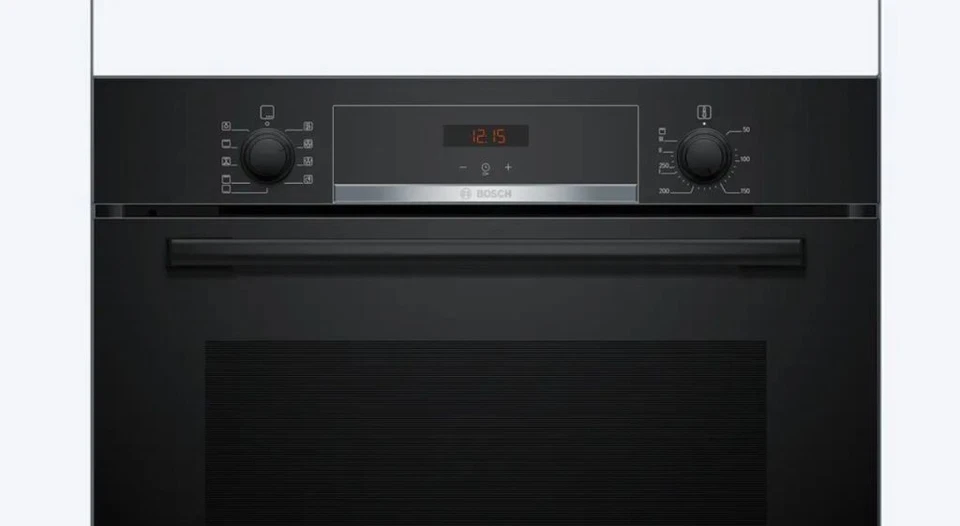 Backofen Bosch Schwarz Hydrolyse Pizzafunktion Teleskopauszug HBA534EB3 NEU A+ - Bild 2 von 4