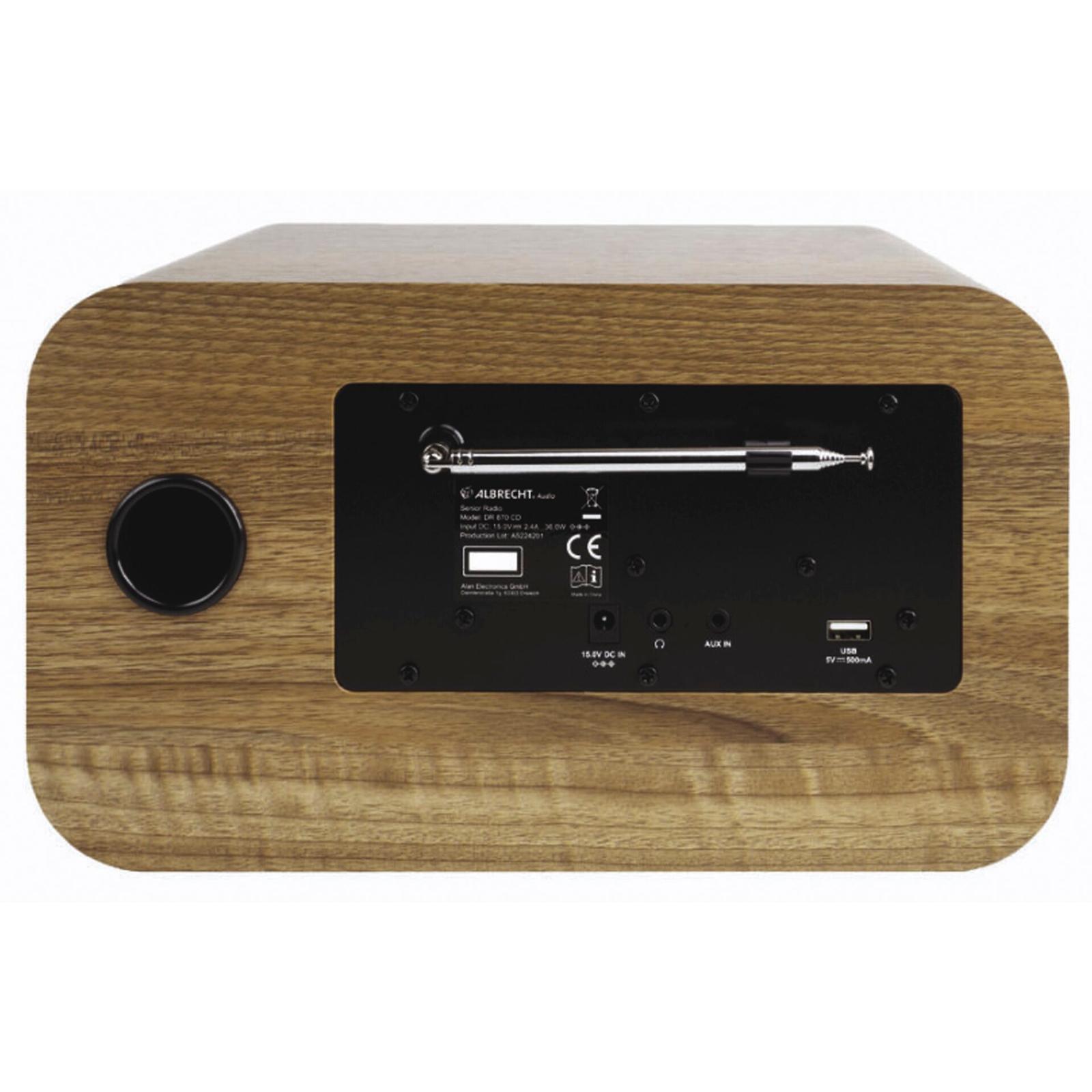 Thumbnail - Albrecht Dr 870 Cd Seniorenradio Radio