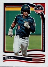 2024 Panini USA Baseball Stars & Stripes - #190 Dean Moss