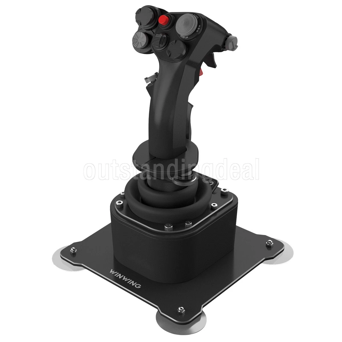 WINWING Orion 2 HOTAS MAX F16EX Flight Joystick Set for Flight