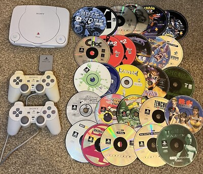 Playstation 1 26 Spiele Konvolut Ps1 Crash Spyro Tekken Tomb Raider Croc Hercules