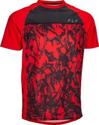 Fly Racing Super D Jerseys Md Red 352-8143M