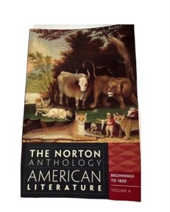The Norton Anthology of American Literature, Volume a: Beginnings to 1820 CEV