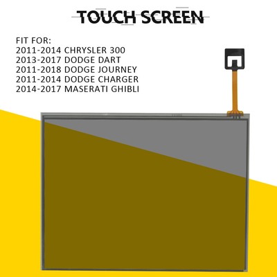 NEW 8'' Touch Screen Glass Digitizer  For Chrysler Dodge Ghibli 8.4 RB5 RE2 Radio