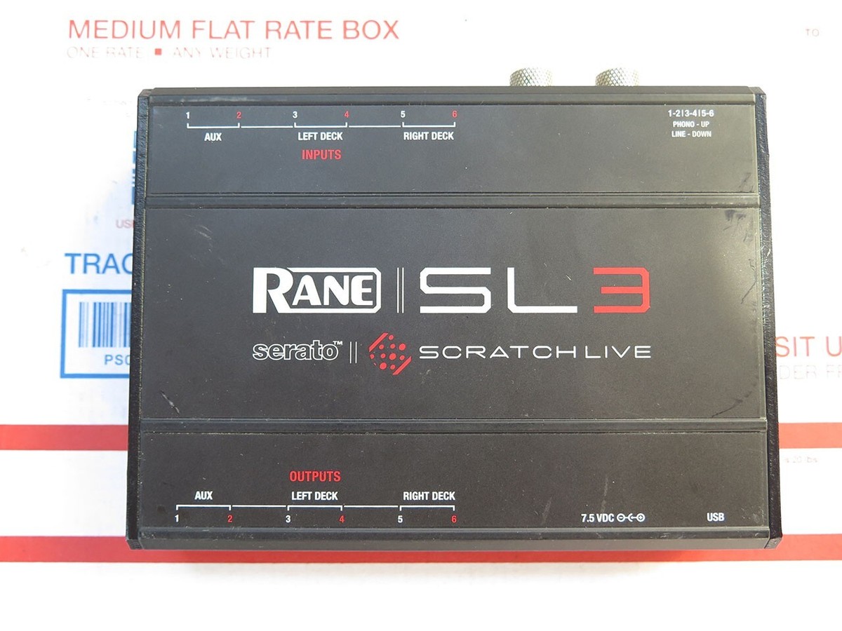 Rane Serato SL3 Scratch Live DJ audio interface with USB Rane Serato SL3 Scratch Live DJ audio interface with USB
