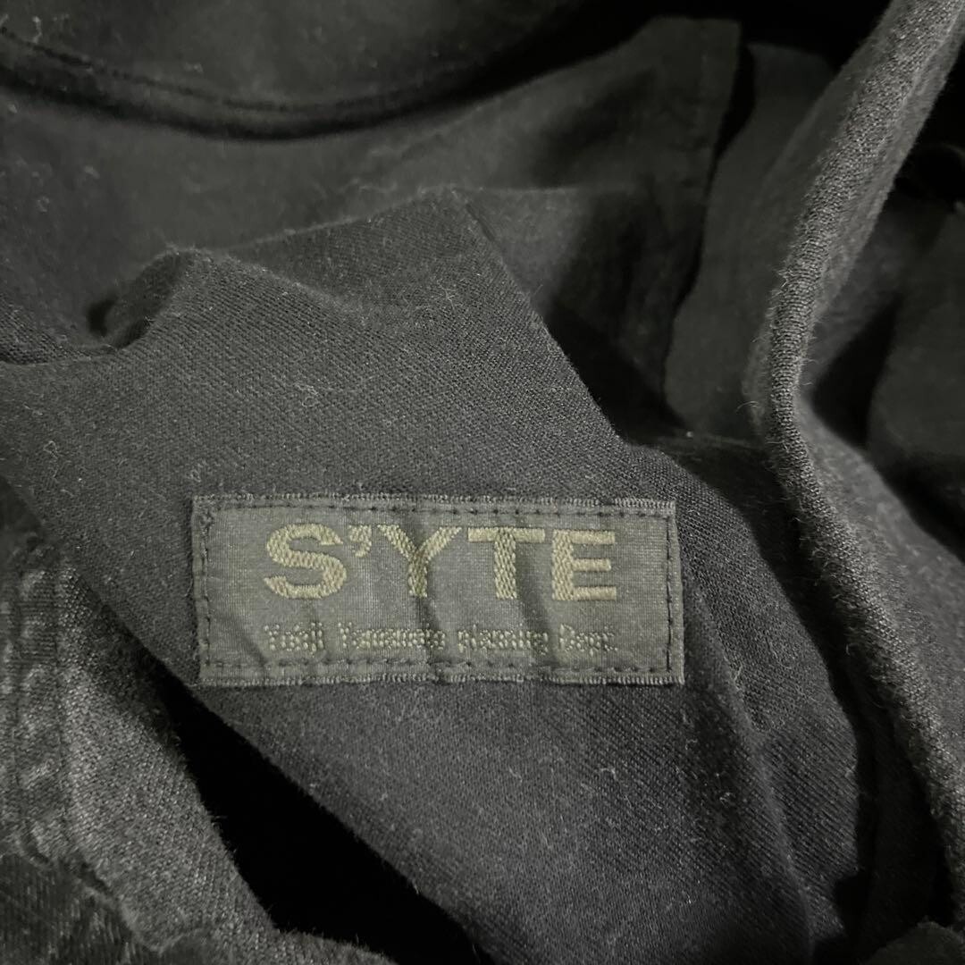 s'yte YOHJI YAMAMOTO men's 10 oz Denim Center Wide Tuck size s'yte YOHJI YAMAMOTO men's 10 oz Denim Center Wide Tuck size