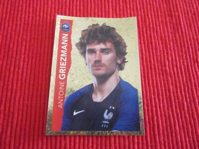 PANINI FOOTBALL ANTOINE GRIEZMANN Intermarché TEAM DE FRANCE 1 STICKER NEU