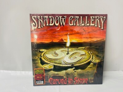 Shadow Gallery Carved In Stone Limited Edition Sunburst Splatter Vinyl- NEW