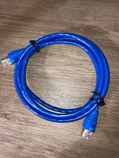 5 FT Patch Ethernet Network Cable Cord CAT6 CAT 6 - Blue - Computer