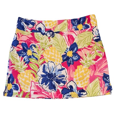 Rafaella Floral Skort Womens XL Golf Activewear Casual Skirt Resortwear Shorts
