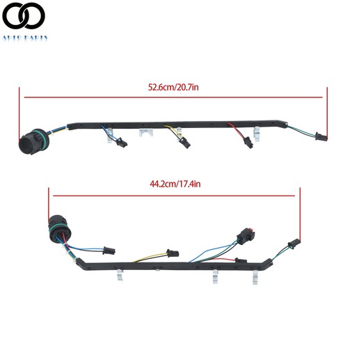 For Ford Powerstroke 6.4L 2008-2010 Fuel Injector Wiring Harness Kit Left Right - Picture 2 of 15