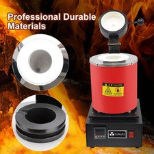 ToAuto 3KG Electric 110V METAL MELTING FURNACE Propane Forge Bronze Gold Silver