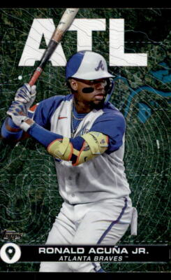 2024 Topps City to City #CTC-4 Ronald Acuna Jr. Atlanta Braves