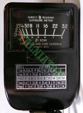 Vintage Weston Direct Reading Exposure Meter Model 853 with Leather Case