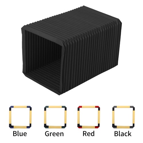 Soufflet multicolore 4x5 pour appareil photo TOYO 45G 45G II 45GX 45C 45E Omega 150X150mm - Photo 3/17