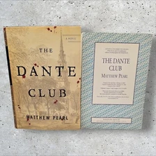 The Dante Club Matthew Pearl 2003 1st Edition 1st Printing And Uncorrected Proof