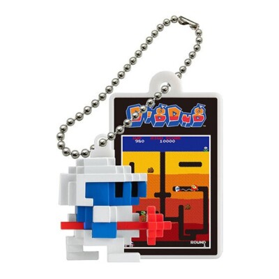 Japan Capsule Toy Gashapon Namco  Museum dot figure Cham Dig Dug Taizo Hori