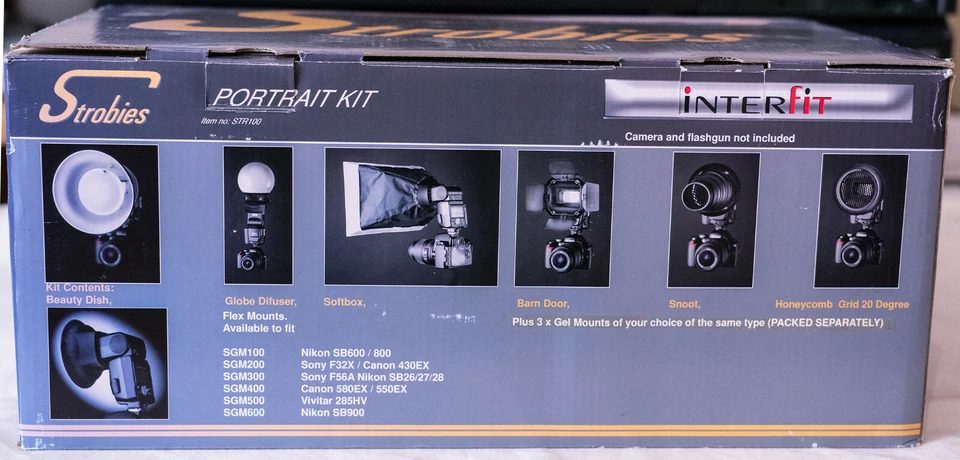 Interfit Strobies Portrait Kit  for on or off camera flash units - Image 4 of 4