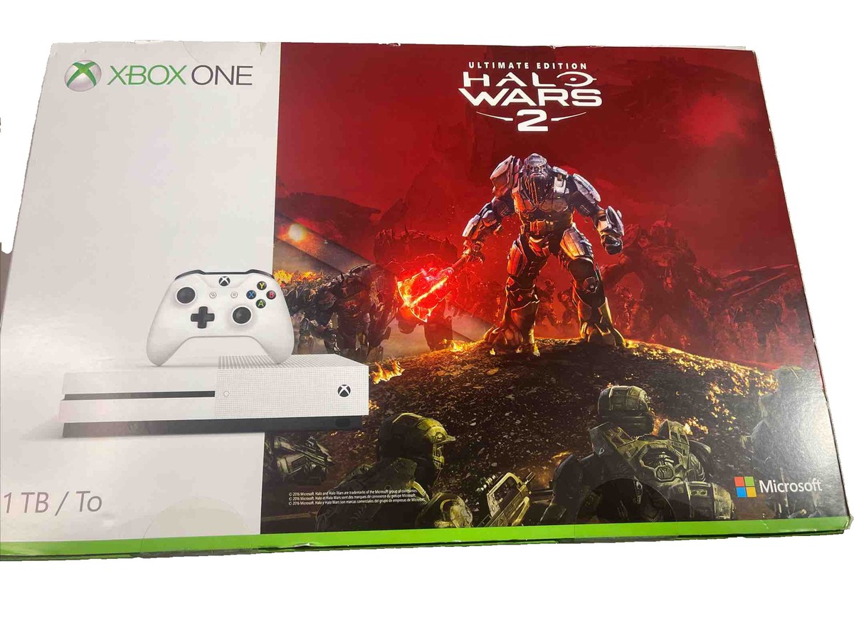 Microsoft Xbox One S Halo Wars Bundle 1TB White Console Ultimate