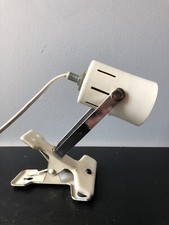Vintage Ancien Spot Pince Design Lita Guzzini Targetti Blanc Lampe Applique