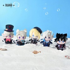 Anime Official Genuine Plush Finger Puppet Genshin Impact Cute Doll Pendant Toys