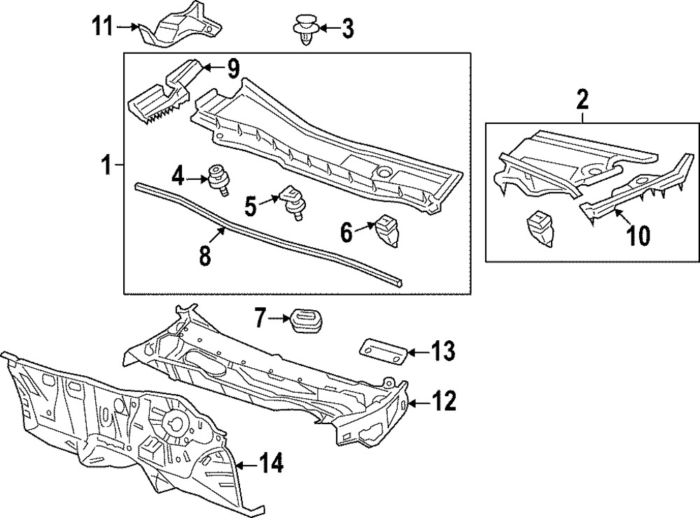 リ 2013 - 2016 GENUINE KAWASAKI KX250F LEFT RADIATOR SHROUD 49089