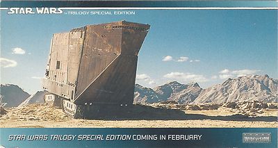 TCS 953  1997 Star Wars: Trilogy WIDEVISION Promo 4P