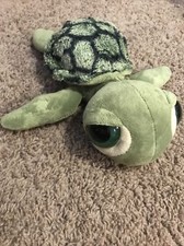 Aurora Sea Turtle Plush big green eyes stuffed animal C