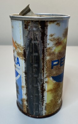 Vintage 1970 Pepsi-Cola Steel Pull Tab Soda Can 12 FL. OZ. | eBay