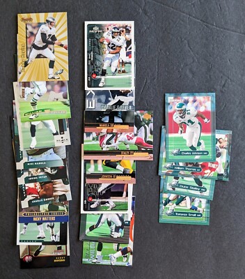 1990-2000 Philadelphia Eagles Lots & Team Sets - Topps Cunningham White & More