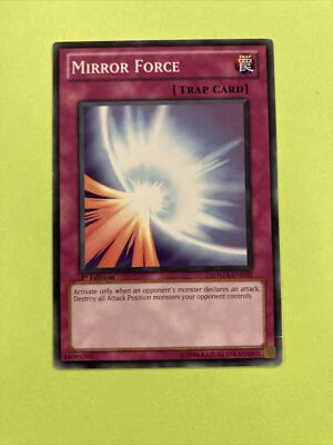 Yu-Gi-Oh Card - SDMA-EN030 - MIRROR FORCE (common) | eBay Yu-Gi-Oh Card - SDMA-EN030 - MIRROR FORCE (common) | eBay