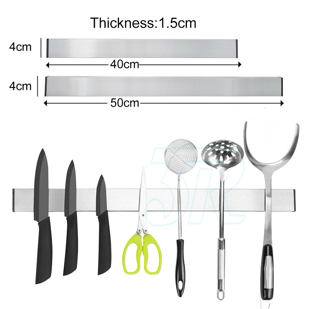 Knife Tool Holder Knives Kitchen Shelf Wall Mount Rack