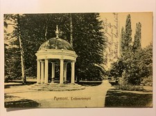 Feldpostkarte, Bad Pyrmont, Erdbeertempel, 5.10.1914 gelaufen