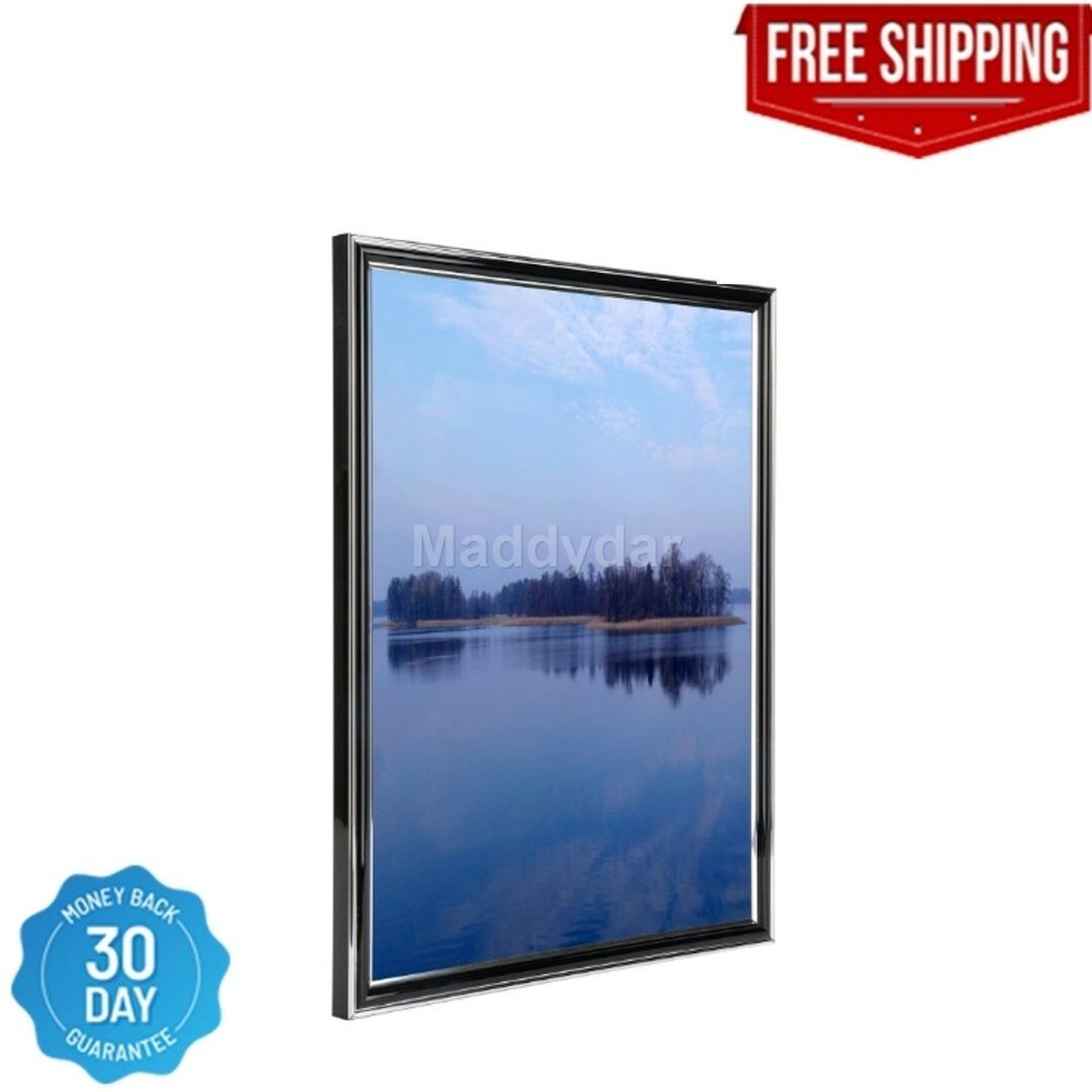 Picture Frame Black Legal Sized Poster Awards Medals Photos Wall Mounting 11x17
