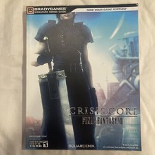 Crisis Core Final Fantasy VII Brady Games Strategy Players Game Guide NO POSTER