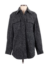 Club Monaco Women Gray Coat S