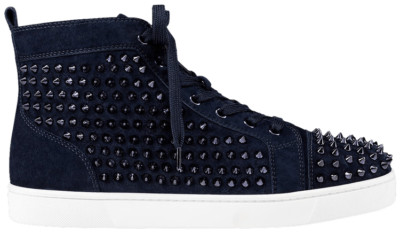 blue louboutins mens