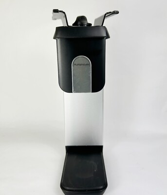 Humanscale CPU Holder - CPU600 Adjustable Under-desk Chrome and Black Finish
