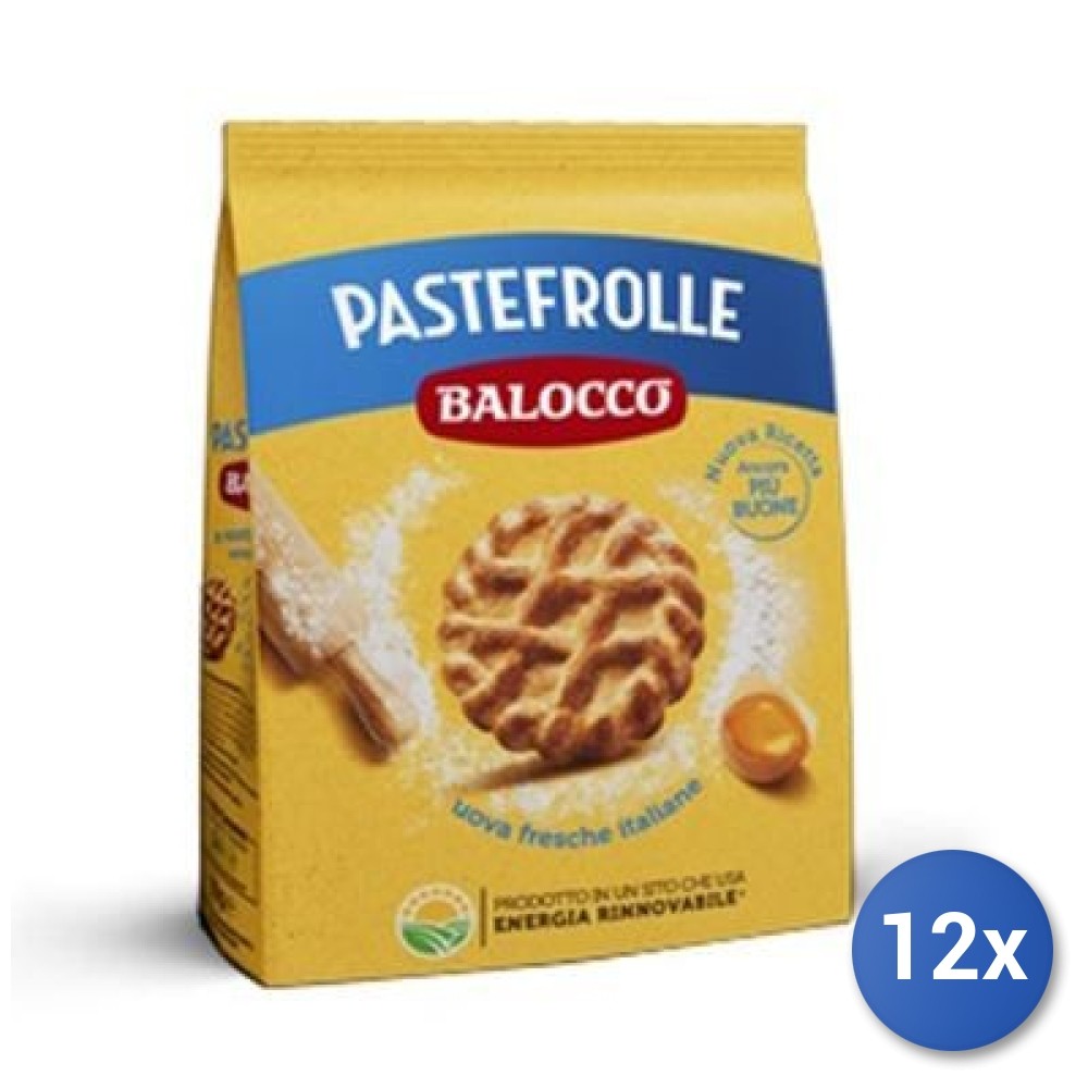 12X Multipack Balocco Cookies 350G Shortbread