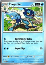 Frogadier 021/086 Common ME04: Chaos Rising Pokemon Near Mint