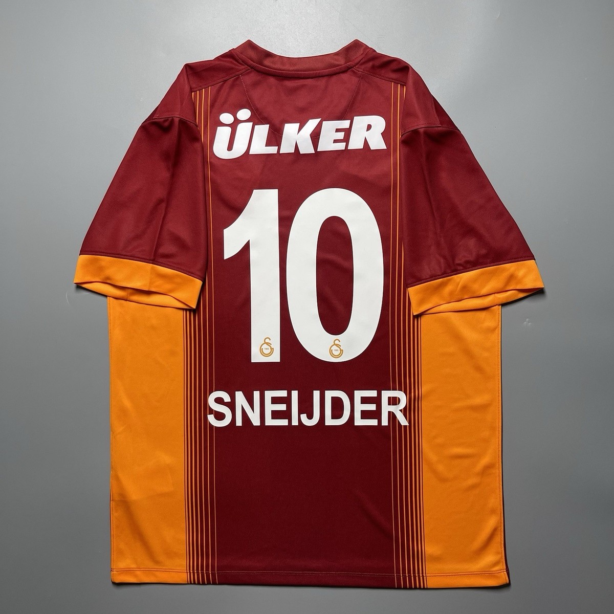 GALATASARAY NIKE 2014/2015 FOOTBALL HOME JERSEY #10 SNEIJDER SIZE