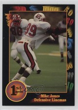 1991 Wild Card Draft Mike Jones #83 Rookie RC 17vs. rookie card picture