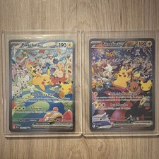 Pokémon JCC Lot 2 cartes Pikachu ex 149/120 & 150/120 Français