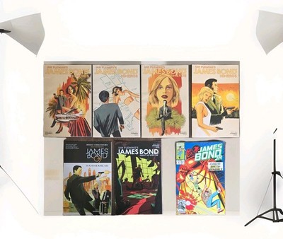 JAMES BOND 007 HIMEROS #1#2#3#5 DYNAMITE + #5 AGENT Of SPECTRE + 2 MORE IN LOT