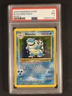 Blastoise Base Set 2 Holo 002/130 WOTC 💫 SWIRL 💫 Vintage Pokemon - PSA 7