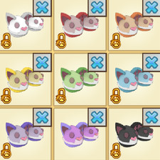 Animal Jam Classic AJ AJC Snow Leopard Slippers 9-Item Bundle (Read Description)