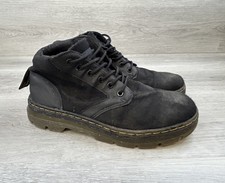 Dr. Martens Bonny Men's Boots 10 Black Nylon Combat Ankle AirWair Casual Shoes
